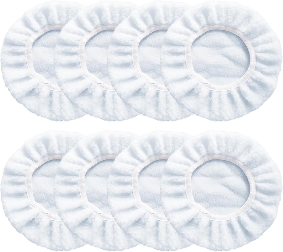 8 Stuks Kasjmier Waxen Cover, Verf Polijsten Zorg, Krachtige Schoonmaak Doek Cover, Geschikt Voor Auto Schoonheid Onderhoud.