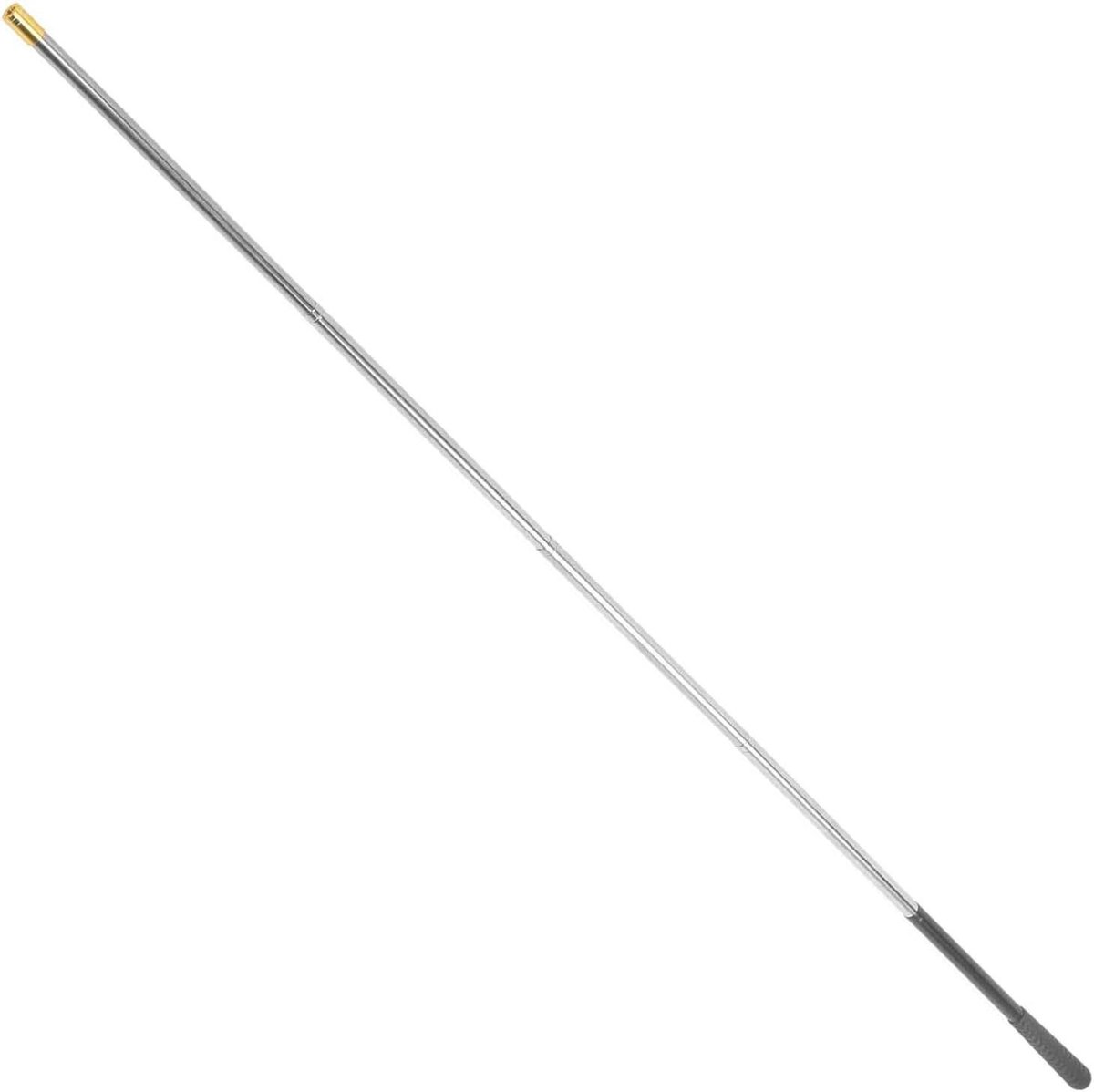 Telescopische Vishengel - Uitschuifbare Hengel - Vissen in Water - Roestvrij Staal - 40cm tot 150cm - Zilver