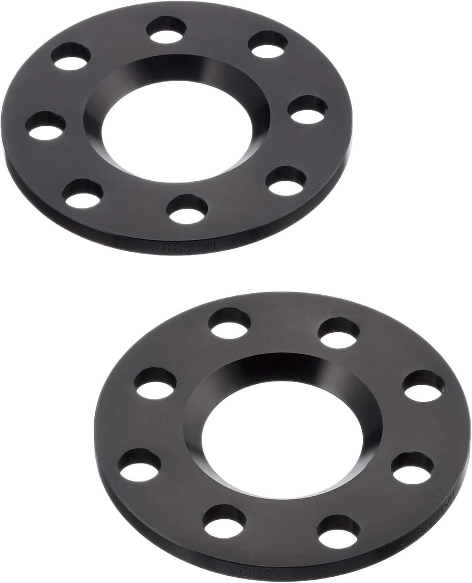 DR-Systeem Spoorverbrederset 16mm per as - Steekmaat 4x100/108 - Naaf 57,1mm - Boutmaat M12x1,5 - compatibel met Audi/BMW/Skoda/Seat/Volkswagen - Zwart