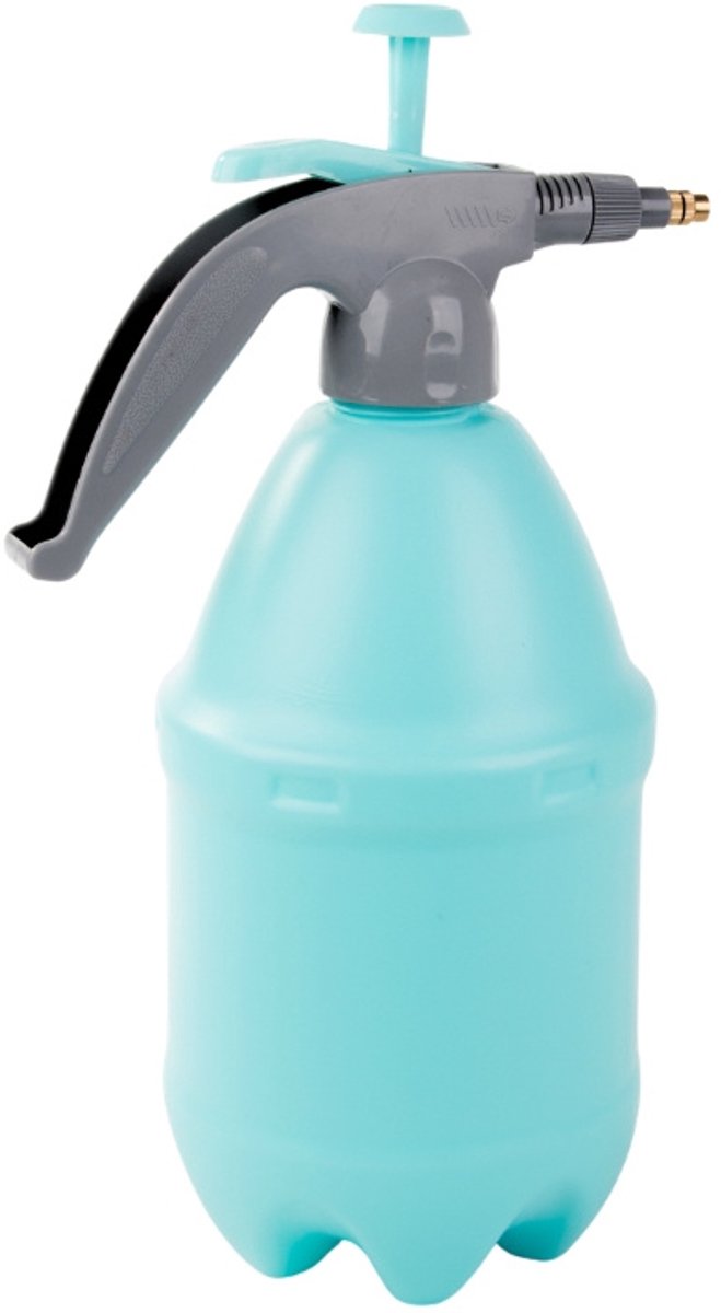 MOZY® - Onkruidspuit - 3 Liter - Turquoise - Drukspuit - Verstelbare Sproeikop - Plantenspuit - Waterverstuiver - Handpomp van MOZY — afbeelding 3