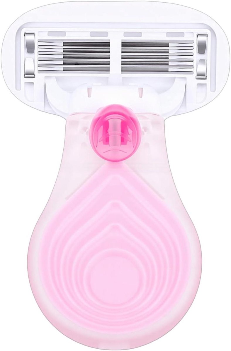 Handmatig Scheerapparaat - Dames Trimmer - Gladde Huid - 5 Laags Systeem - 12 x 7 x 2 cm - Roze