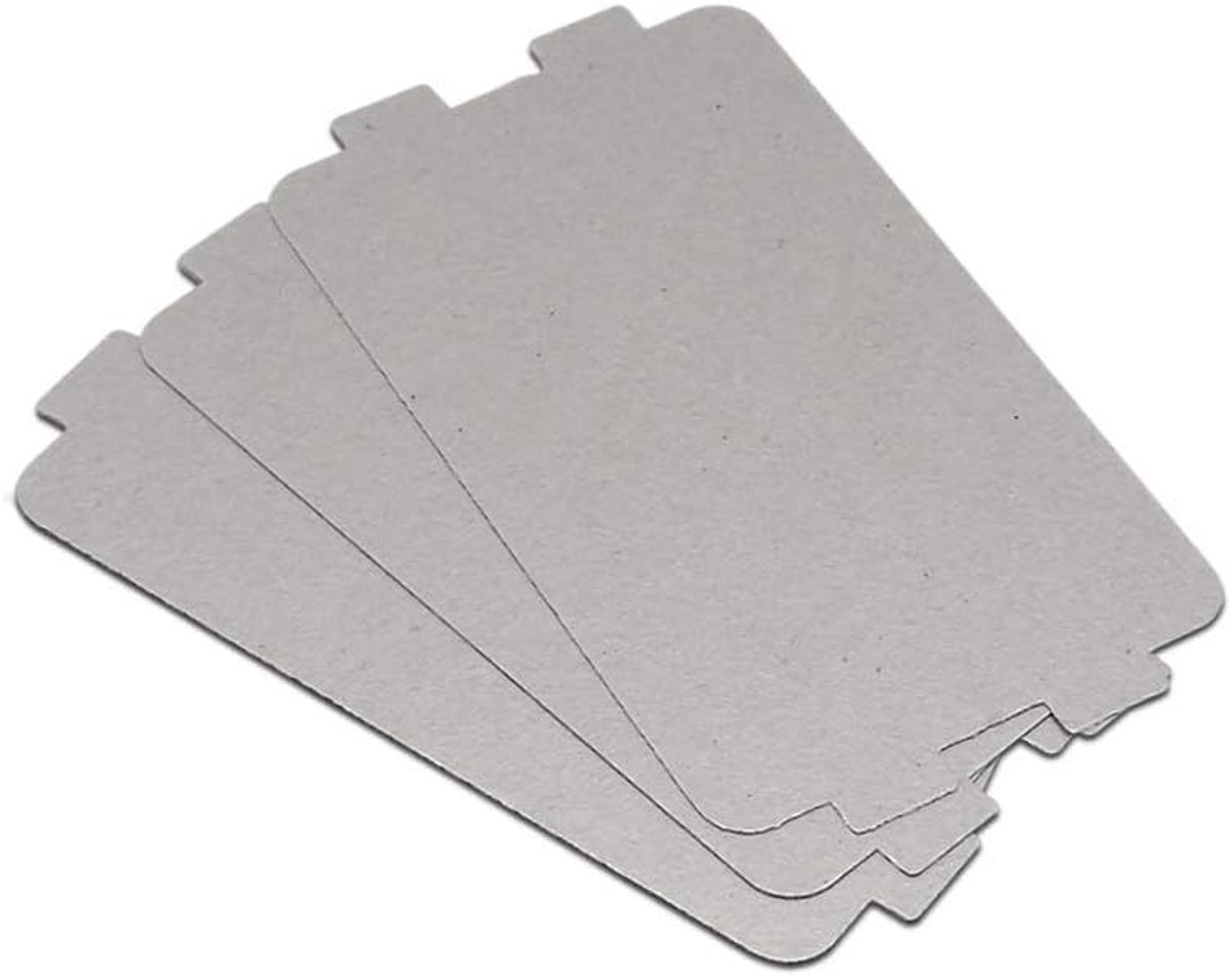 Mica plaat magnetron 10.7cm x 6.3cm - Super dikke thermische isolatie - Vervang bij schade - ShopVlot