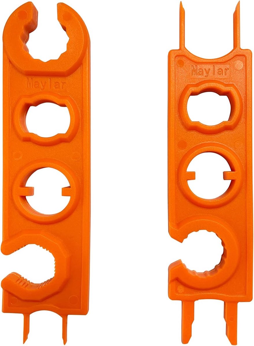 Solar Power Wrench Set - 2-delig - Versterkt kunststof - Voor snel loskoppelen van zonnepanelen - ShopVlot