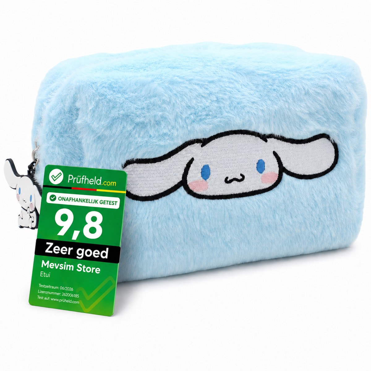 Cinnamoroll - Toilettas Voor Vrouwen - Make Up Tasje - Etui - Back to School - 17 x 9,5 cm