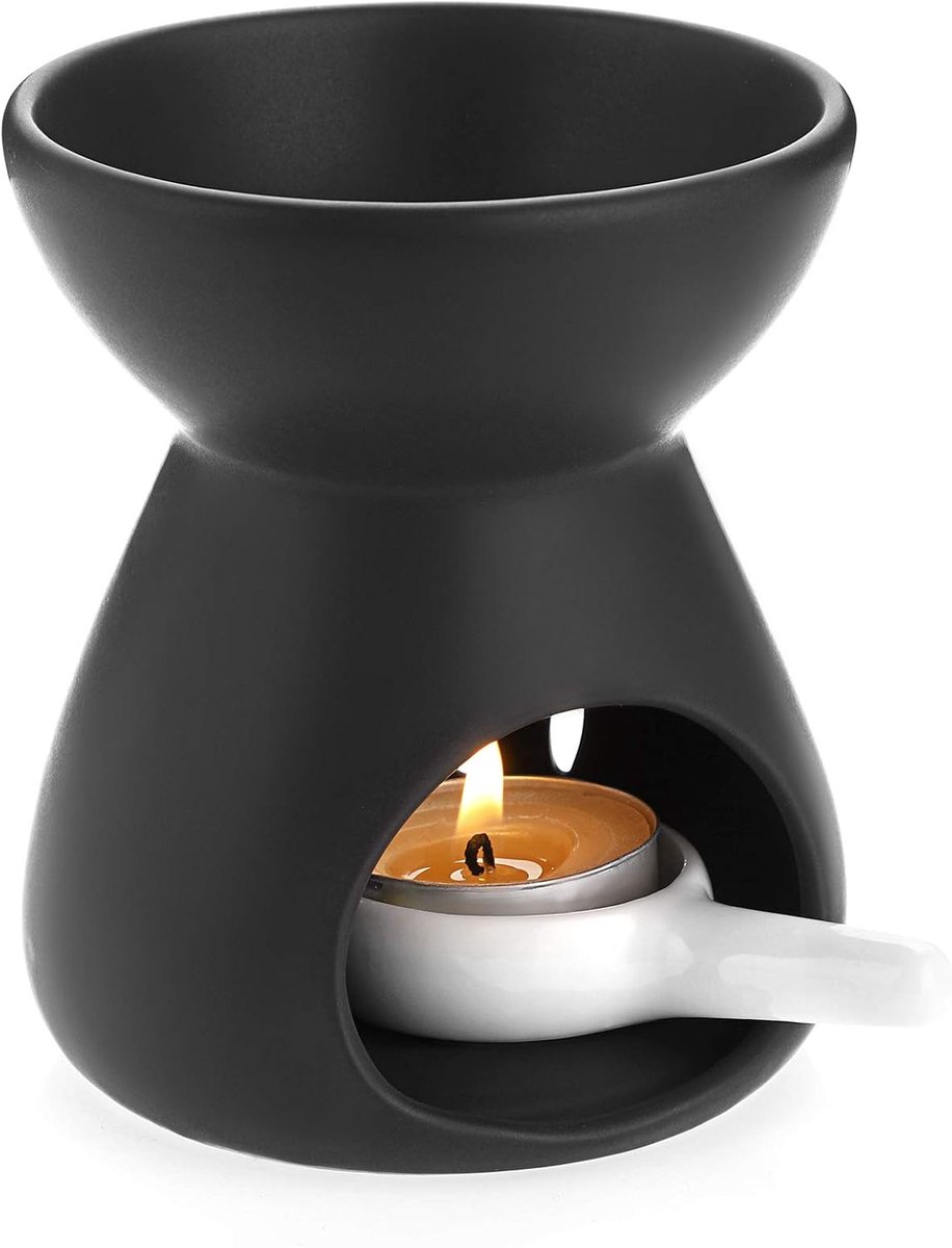 Aroma Diffuser Wax Melt Burner - Keramisch - Decoratief ontwerp - Ideaal voor thuis en kantoor - ShopVlot