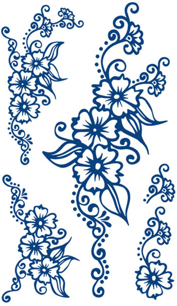 Tijdelijke tattoo Bloomstream Set 2 weken