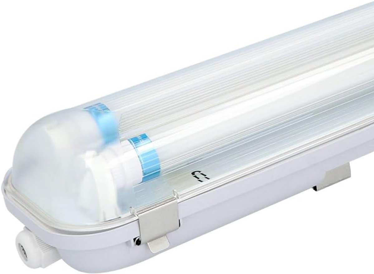 LED fluorescent lamp 150cm 4000K neutraal wit - 50W 7000lm - waterdicht IP65 - ideaal voor werkplaats - ShopVlot