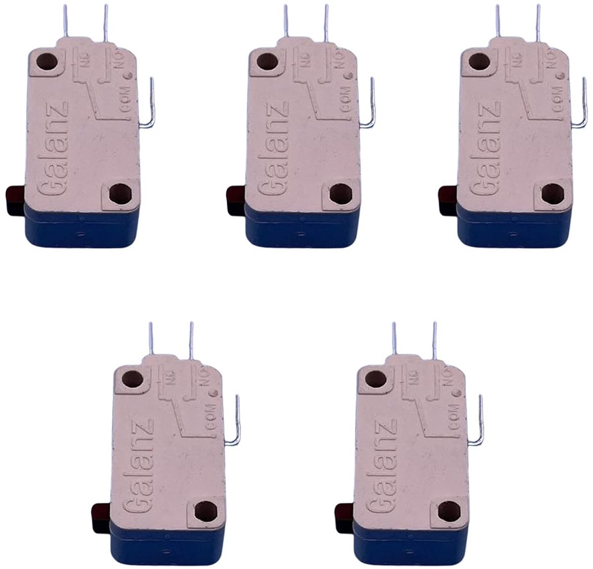 Vervangingscontactschakelaar 15A - Micro schakelaar W-15-102C - Duurzaam materiaal - ShopVlot