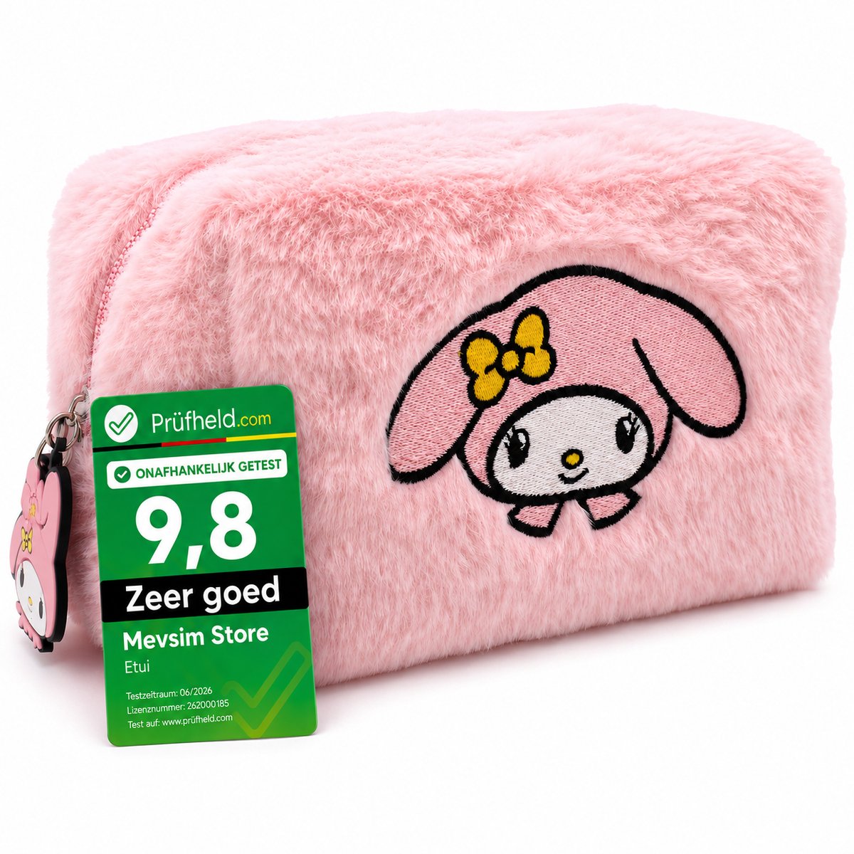 Hello Kitty Melody - Toilettas Voor Vrouwen - Make Up Tasje - Etui - Back to School - 17 x 9,5 cm