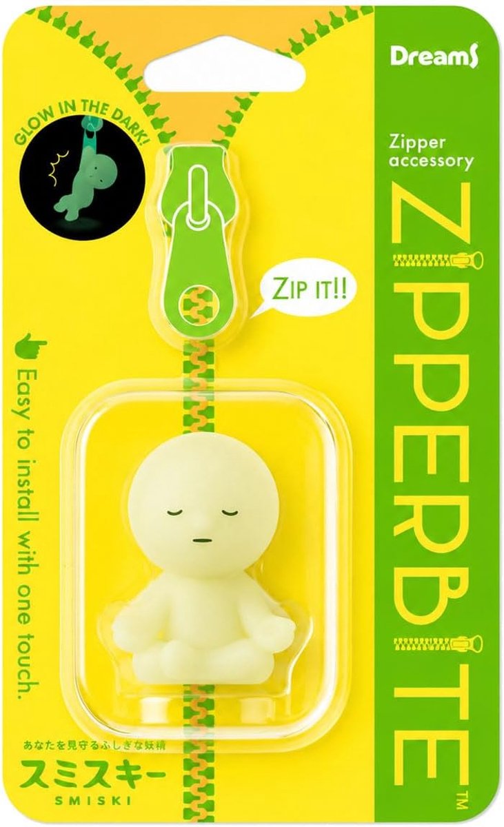 Smiski Zipperbite Volume 2 - Lotus Pose - Uniek design - Voor decoratie en verzameling - ShopVlot