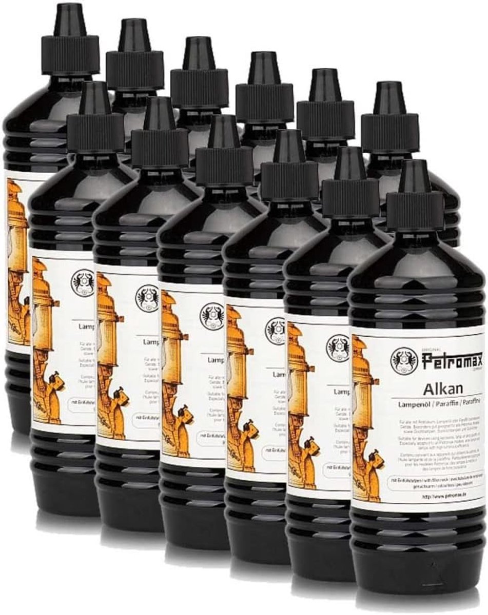 Petroleumlamp olie 1 liter - geurloos - met doseer nozzle - ideaal voor buitengebruik - ShopVlot