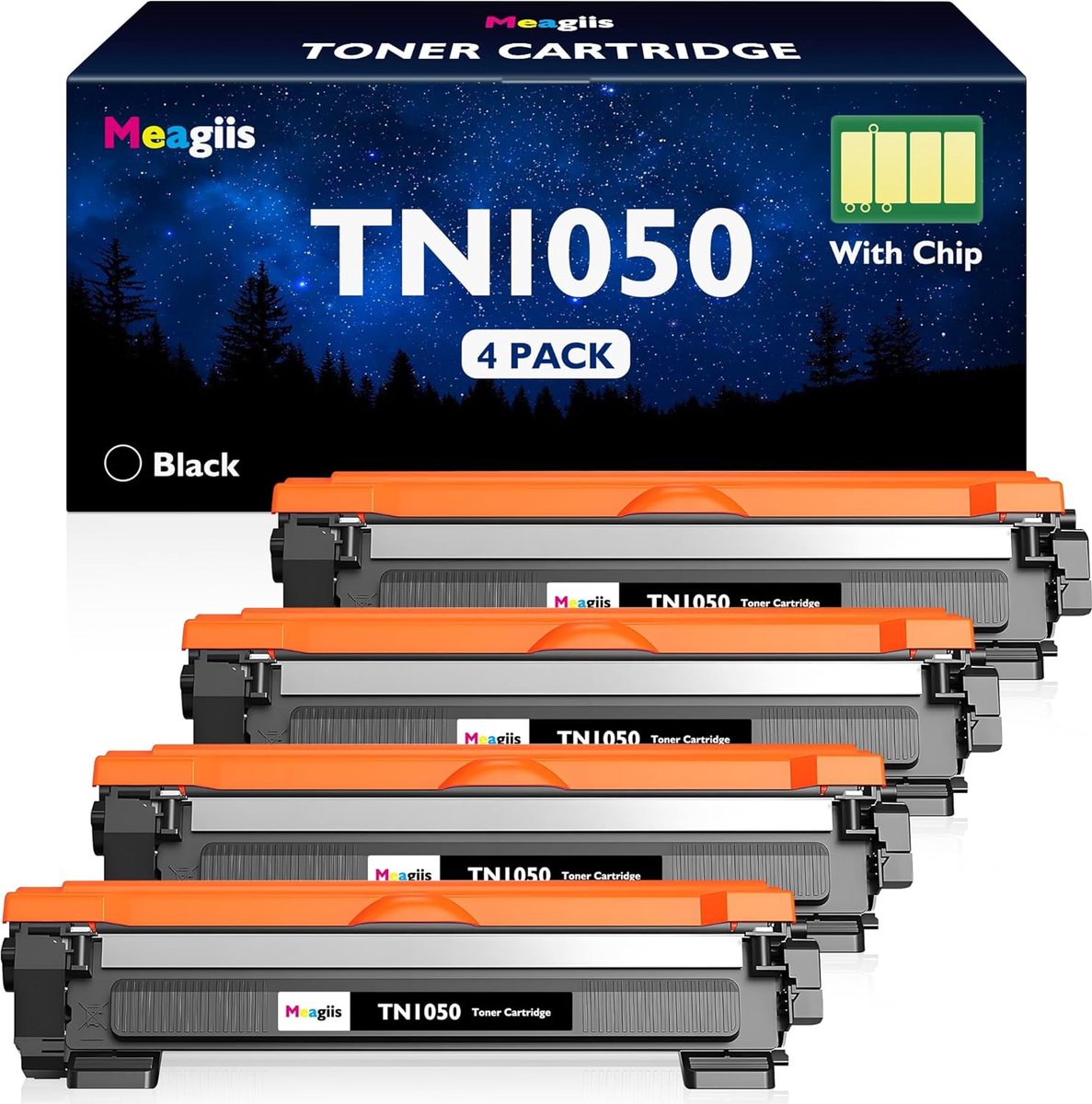 Toner cartridges TN1050 - Compatibel met Brother - Hoogwaardig printresultaat - Ideaal voor thuis en kantoor - ShopVlot