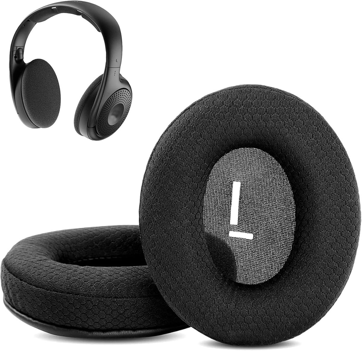 Vervangende Oorkussens Geschikt voor Sennheiser RS120 RS135 RS100 RS110 RS115 RS116 RS117 RS119 II - ShopVlot