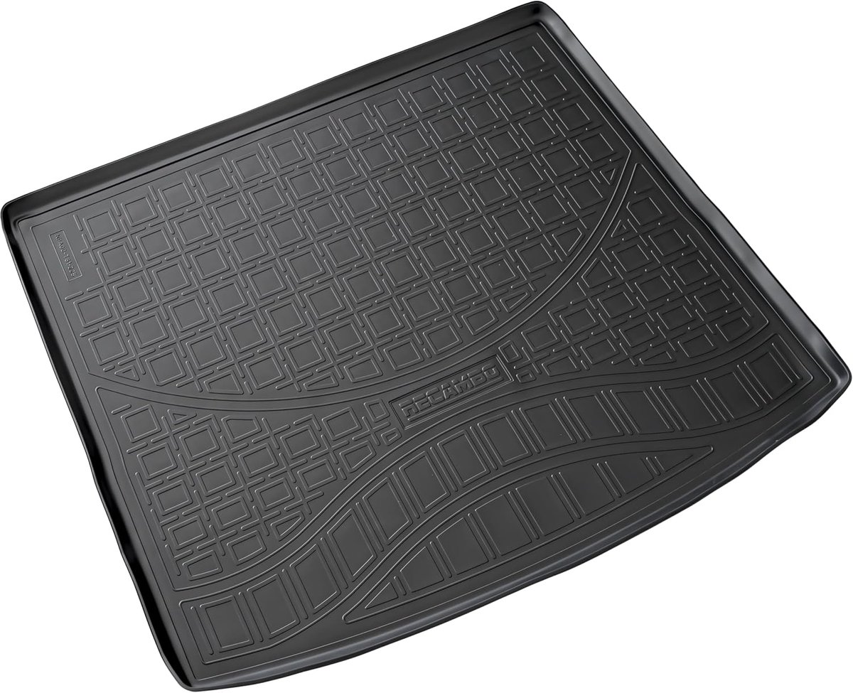 Bakkenmat Skoda Karoq 2017+ - 3D Rubber - Hoge Rand - Beschermt Kofferbak - ShopVlot