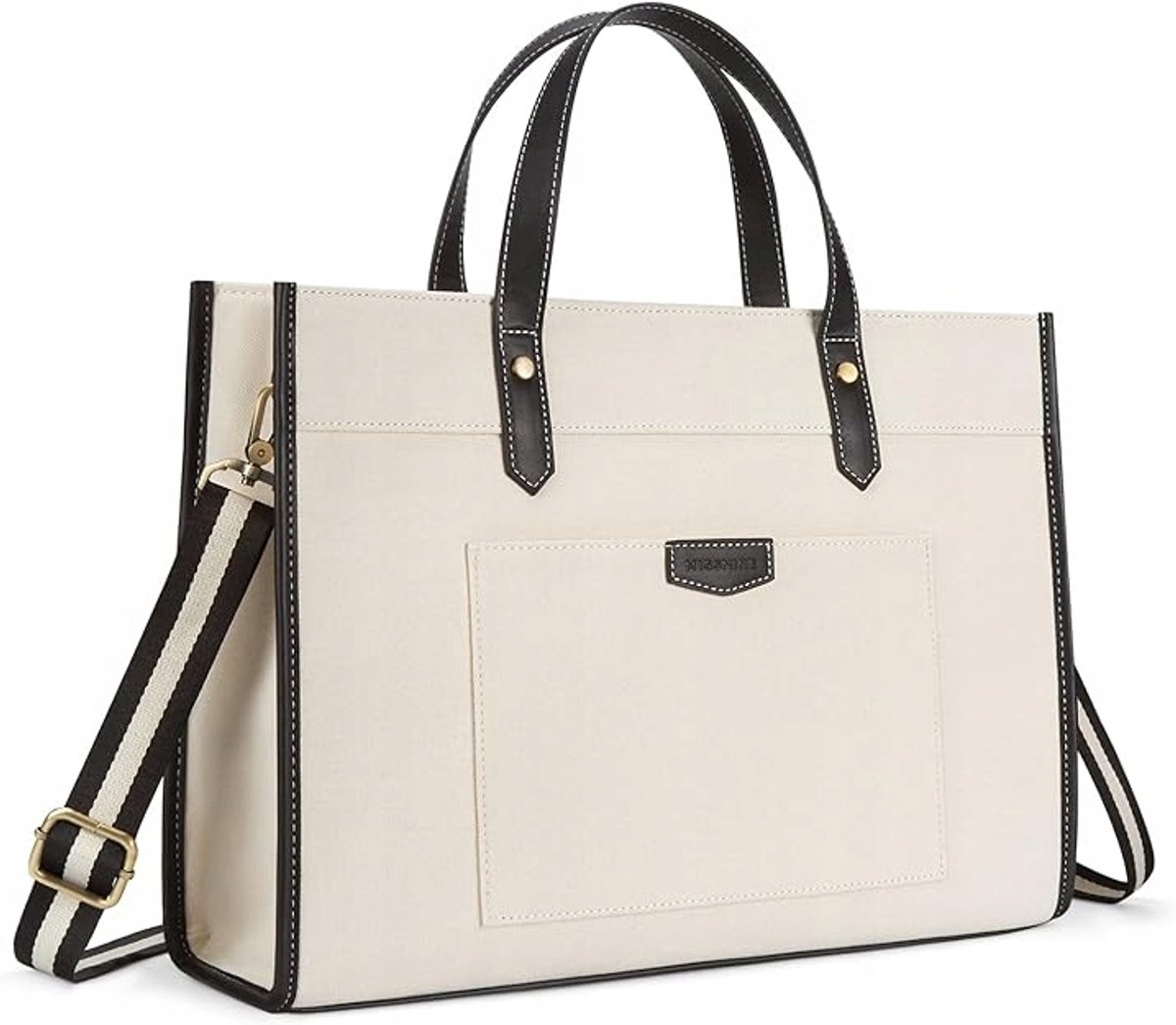 Ruime Dames Laptoptassen 15.6" Canvas Waterdicht