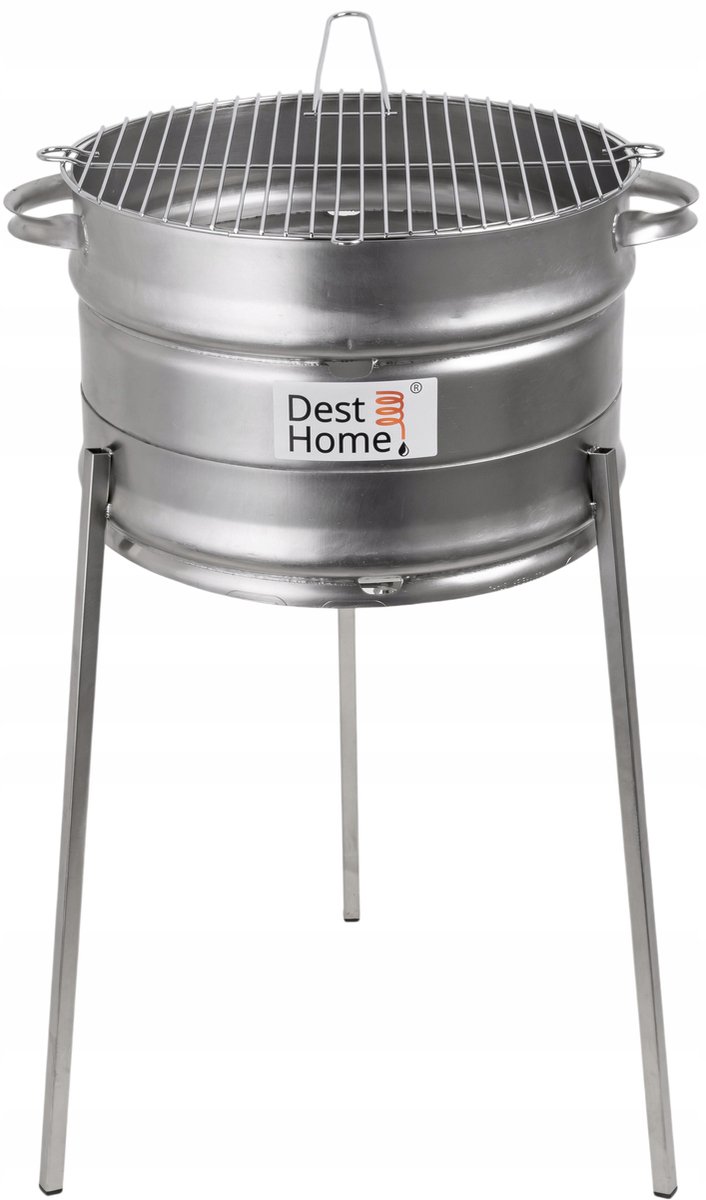 Merkloos 2-in-1 Grill & Vuurkorf - Stevig Staal, Duurzaam Tuinplezier