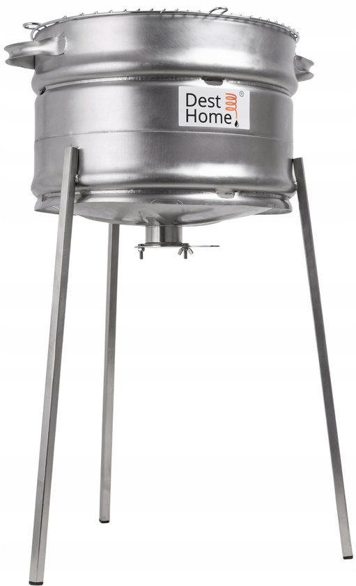Merkloos 2-in-1 Grill & Vuurkorf - Stevig Staal, Duurzaam Tuinplezier — afbeelding 4