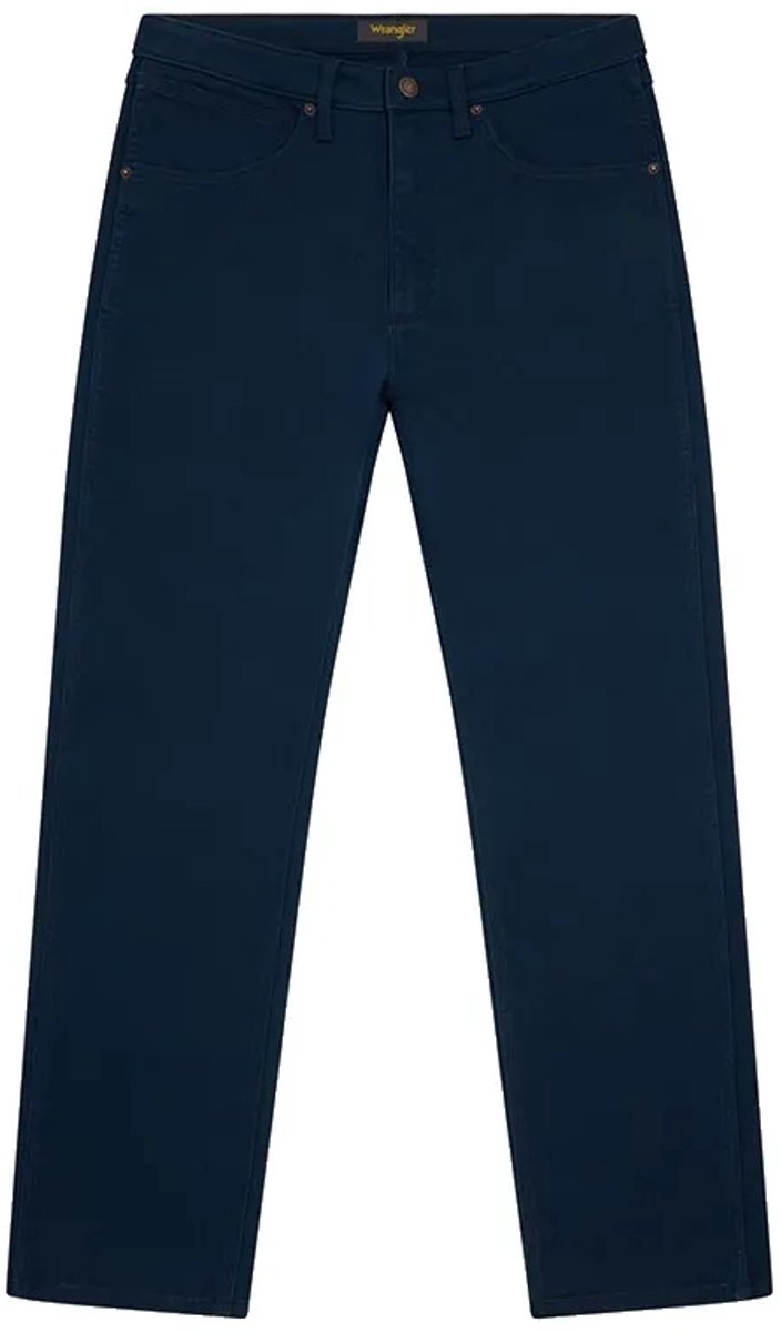 Wrangler Peak Comfort Regular Fit Broek Blauw 38 / 32 Man