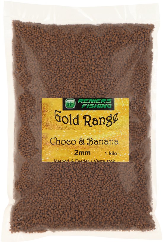 Reniers Fishing Gold Range Method & Feeder Pellets 2mm Flavoured - Smaak : Scopex van Reniers Fishing — afbeelding 2