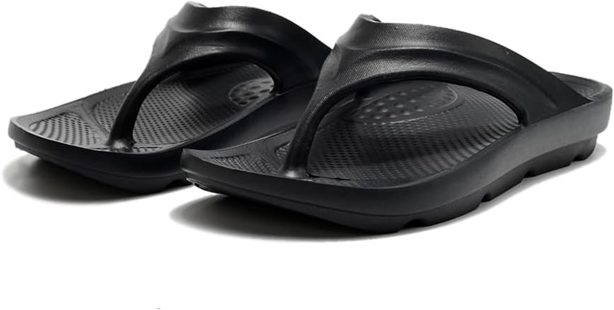 Strandslippers met teenruimte voor mannen en vrouwen - Ondersteuning van de voetboog - Antislip zool - SnelShoppen