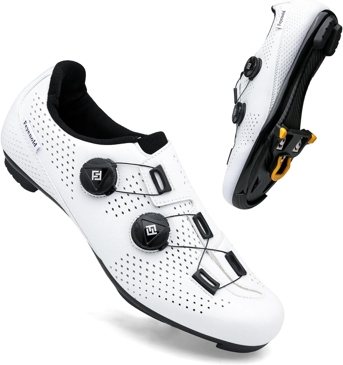 Fietsschoenen unisex - geschikt voor SPD-SL pedalen - ademend en lichtgewicht - ideale keuze voor fietstochten - SnelShoppen