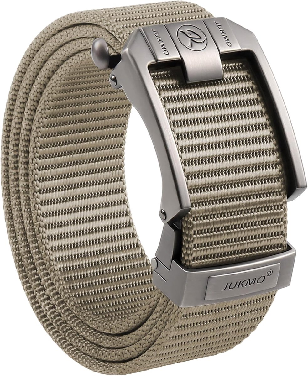 Tactische riem nylon - automatische sluiting - verstelbaar - ideaal voor dagelijks gebruik - SnelShoppen