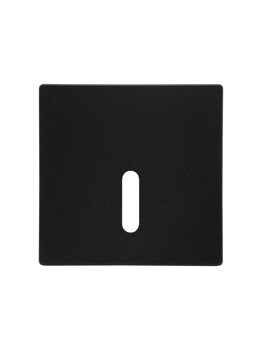 ARAH Cover SQ T-Opening – vierkante losse lampenkap met T-vormige opening, kleur zwart, uit de Deco-collectie
