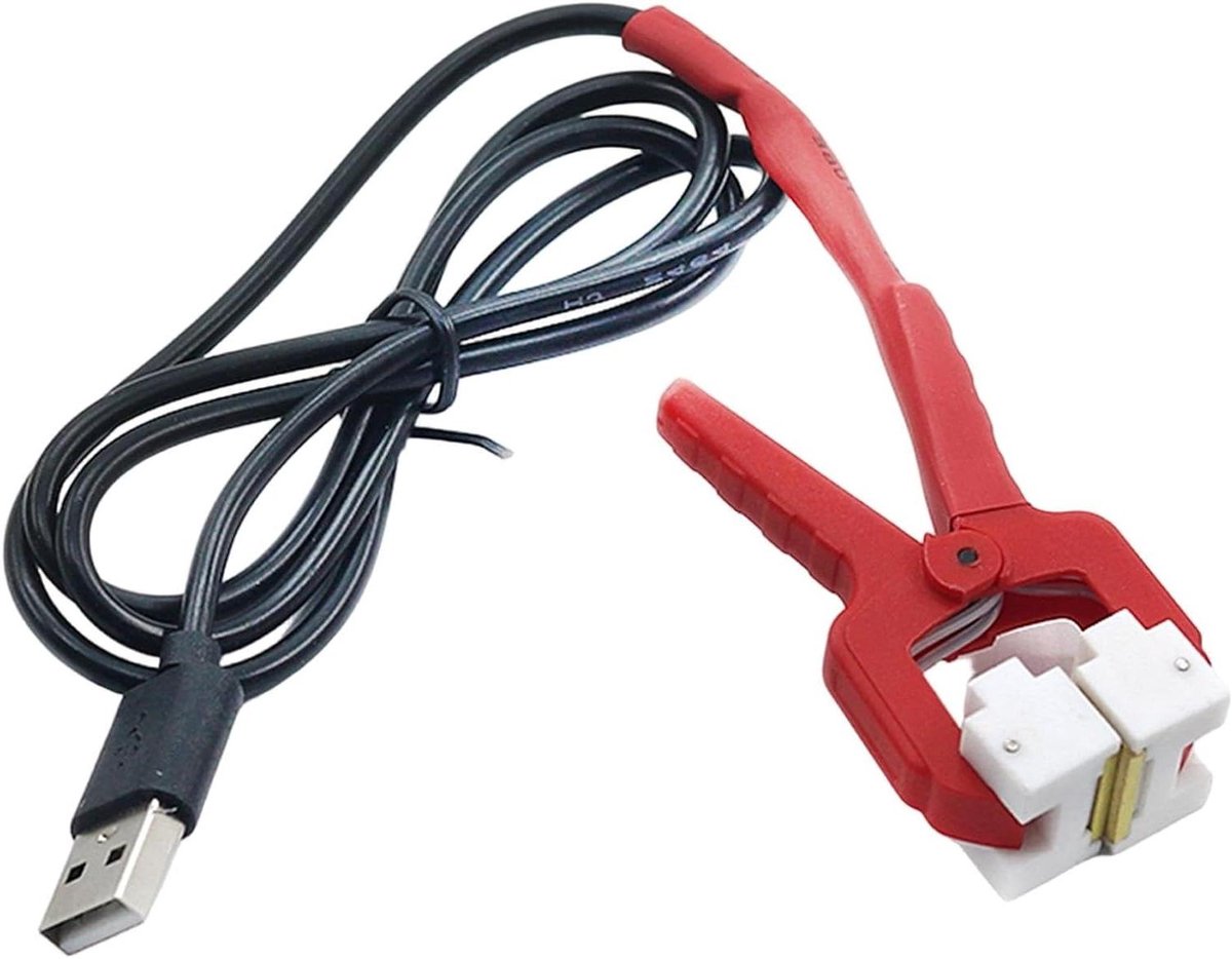 Piano Verwarming Tang - Tang voor Pianoreparatie - Onderhoud Muziekinstrumenten - Snelle USB-verwarming - 15x10x2cm - Zwart/Rood