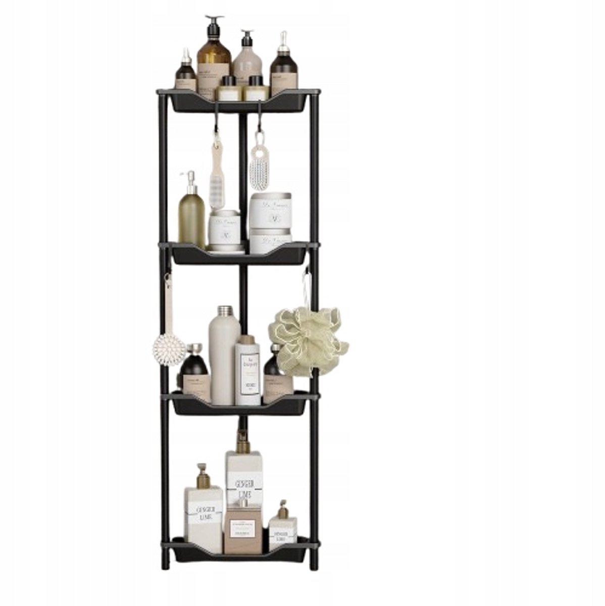 Merkloos Merkloze Hoek Douche Organizer - 3 Niveaus, 103cm Hoog