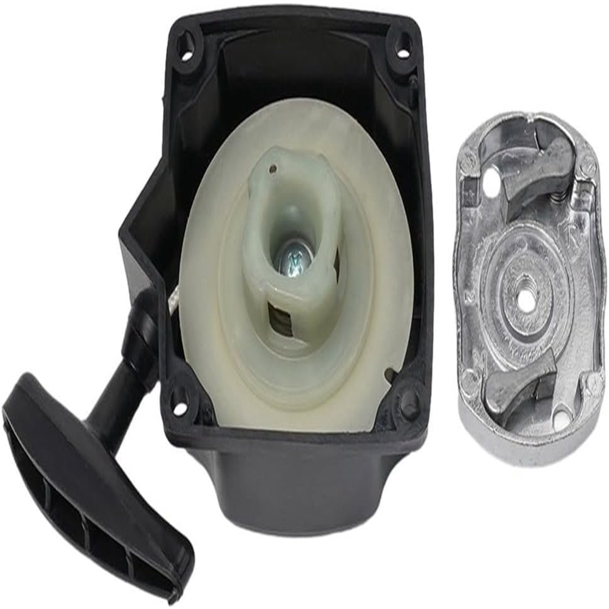 carmdering - Terugtrek Startmotor - Terugslag Starter - Motoronderdeel - Verstevigd Ontwerp - Eenvoudige Installatie - Aluminium En Kunststof - Duurzaamheid - Betrouwbare Prestaties - 1 Stuk