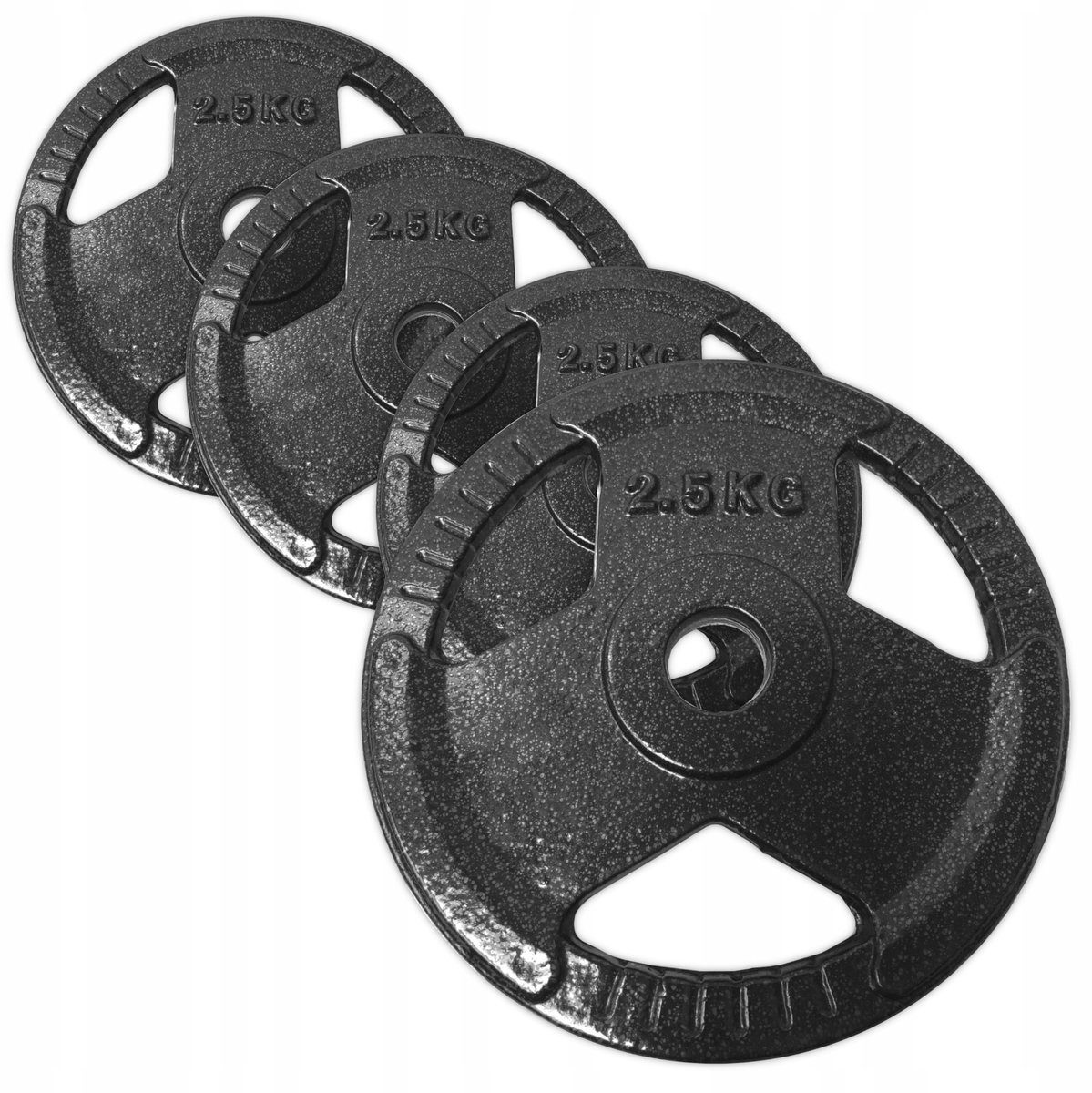 Merkloos IJzeren Halterset 10kg (4x2.5kg) - 28.5mm