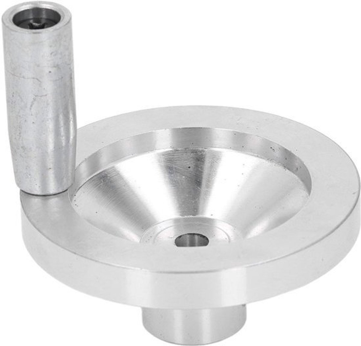 Mini Draaibank Handwiel met Handvat - CNC Aluminium - Voor 0618 CJ18 CJ0618A 7x10 7x12 7x14 - 8mm Gat Diameter