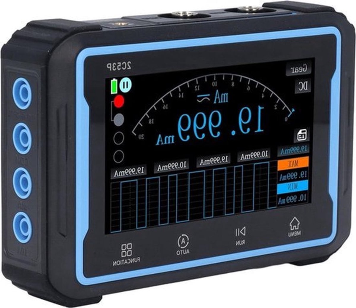 2 Kanalen 50MHz Oscilloscoop Multimeter DDS Generator - Flat Panel Design - 250MSa/s Sample Rate - 19999 Counts
