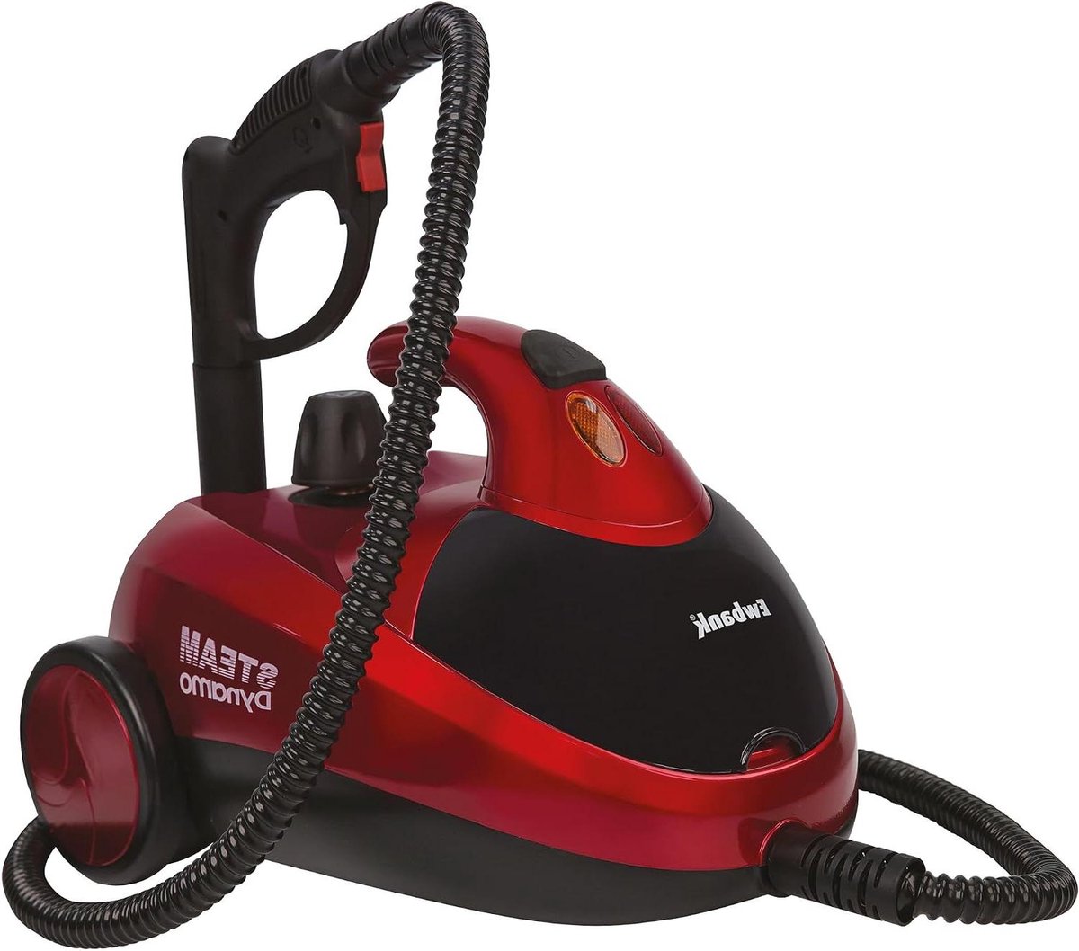 Stoomreiniger - Stoomapparaat Ontsmetter - Hygiënisch Huis - Multifunctionele Opzetstukken - 1.5 Liter Tank - Rood