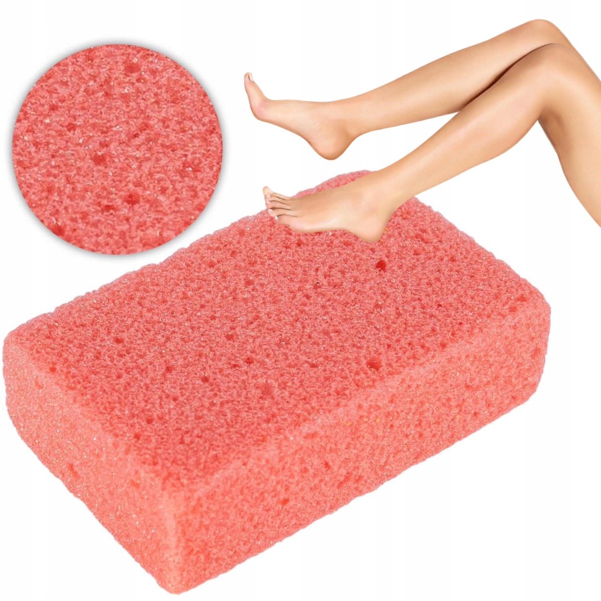 Cosmetische voetpumice voor zachte, gladde voeten