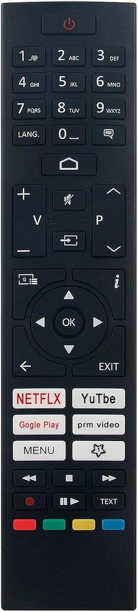 CT-8564 Remote Control Compatible with Toshiba TV 40LA3263DG 43QG5E63DG - ShopVlot
