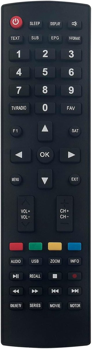 Remote control compatible with ISTAR IPTV HD Receiver A9700 A9000 A8500 - A8000 A1600 A65000 - ShopVlot