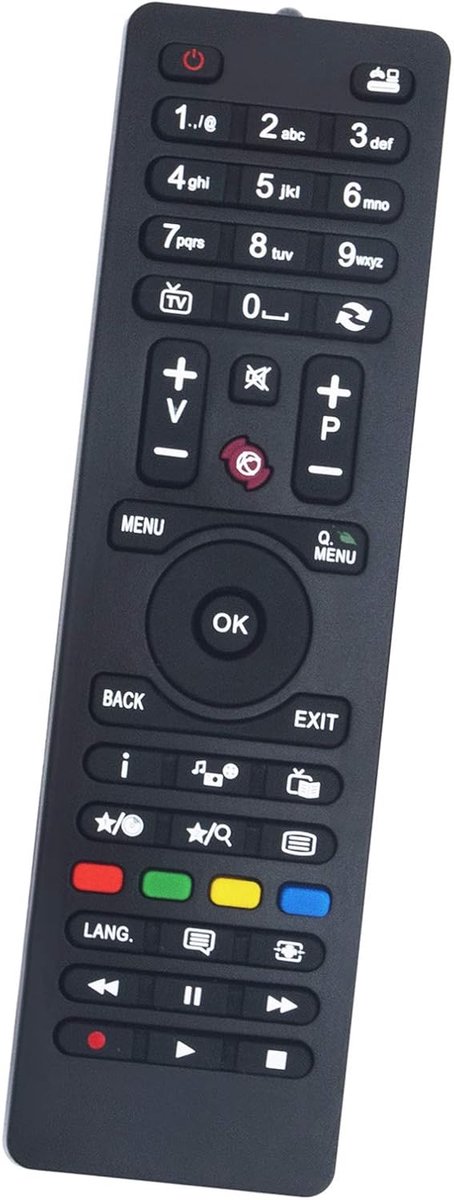 ALLIMITY RC4849 RC4870 RC4875 Remote Control Replace fit for Telefunken TV TE40282B34C2H TE20265B30C10E-LED - ShopVlot