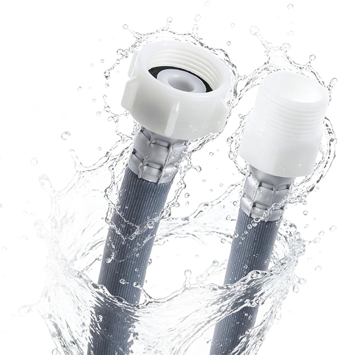 Inlaatslangverlenging voor wasmachine en vaatwasser - 3/4 inch - voor alle gangbare modellen - ShopVlot