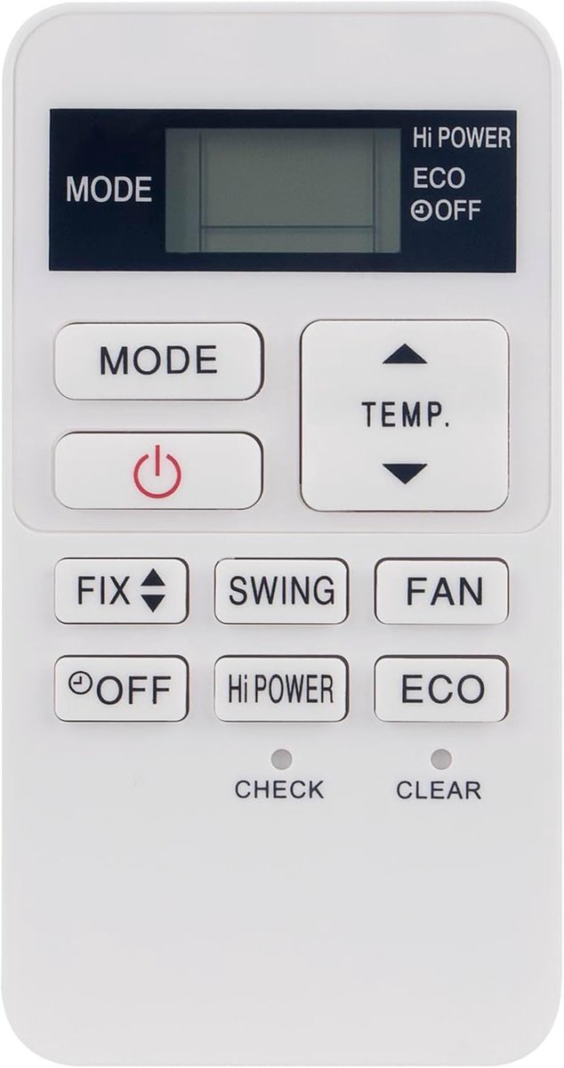 ALLIMITY Replce Remote Control suitable for Toshiba Air Conditioner AC A/C RBC-ASX11E-C RAS-24BKVG-TR RAS-07BAV-E - ShopVlot