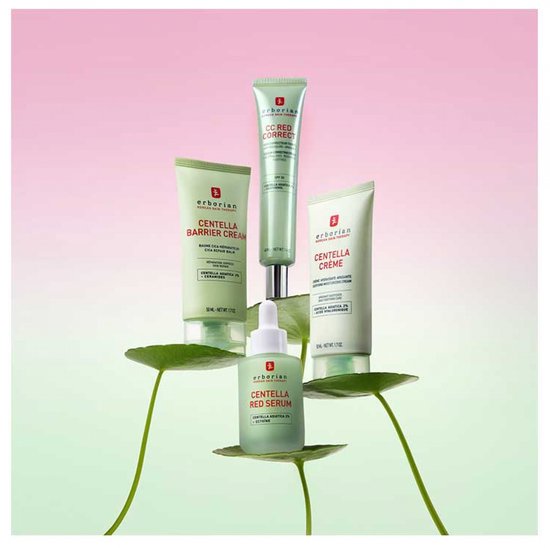Erborian Cc Red Correct Facial Cream Korean Skin Therapy