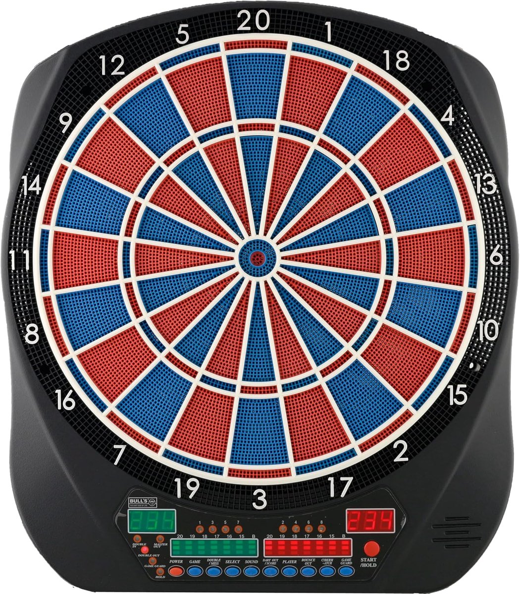 Elektronisch Dartbord - Dartbord met Geluid - Darten met Vrienden - Russ Bray Stem - 47 cm x 41 cm