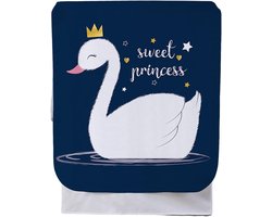 FANSU Wasmachinehoes met Tekenfilm waterdichte stofdichte machinehoes voor voorlader droogkast beschermer zonwerende wasmachinehoes droogtrommelhoes (Zwaan S capaciteit 5 7 kg)