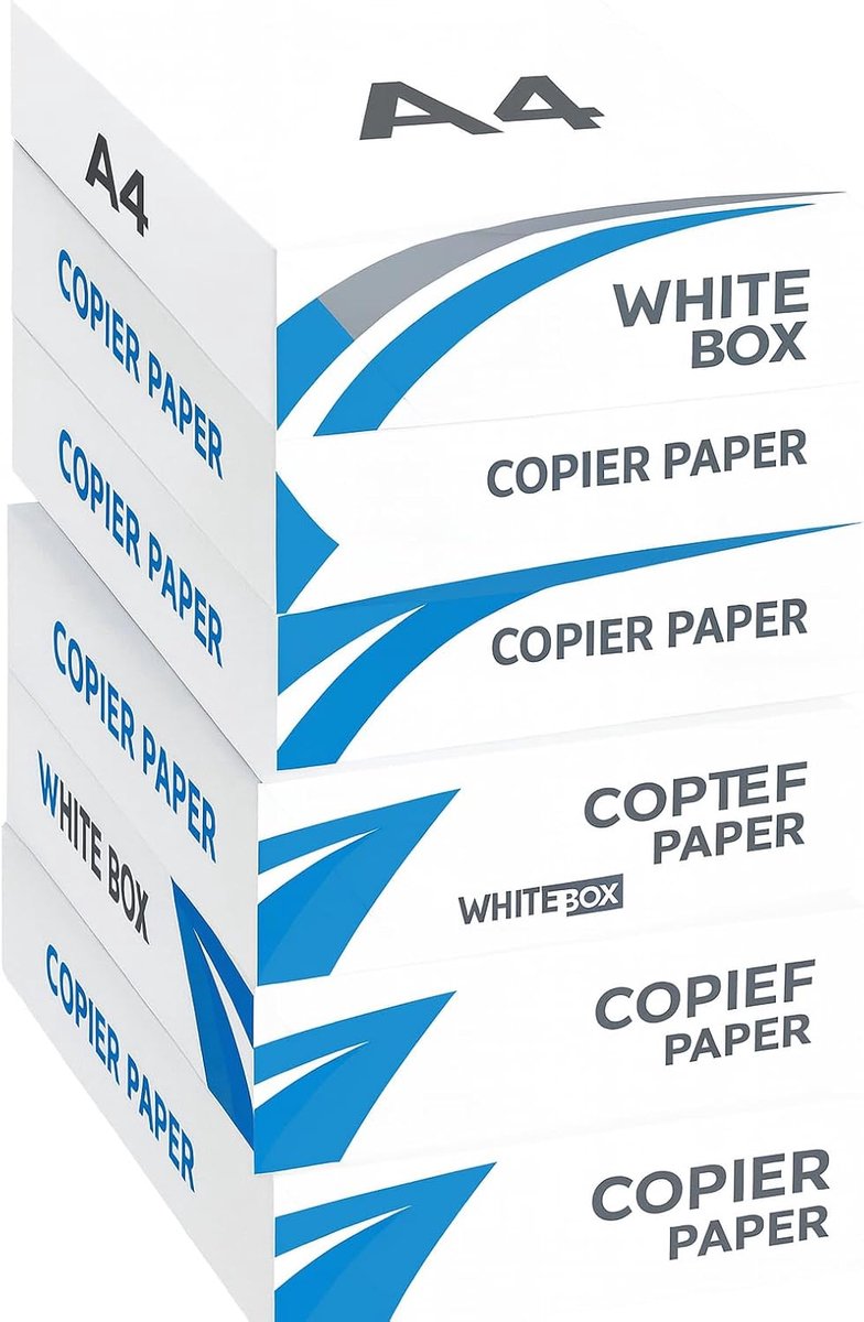 Kopieerpapier A4 - Printerpapier Multifunctioneel - Kantoor Printen - Hoge Duurzaamheid ColorLok - 500 Vel Per Pak - Wit