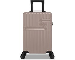 Merk niet opgegeven Handbagage koffer 55 × 34 × 20 cm – Reiskoffer handbagage – TSA slot