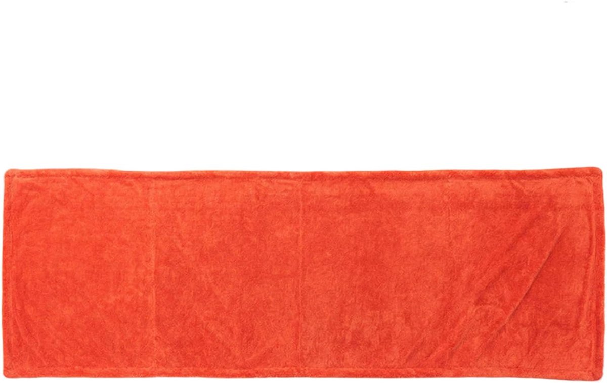 Microvezel Droogdoek - Auto Handdoek - Auto Wassen - Pluisvrij Streepvrij - 180x60cm - Oranje