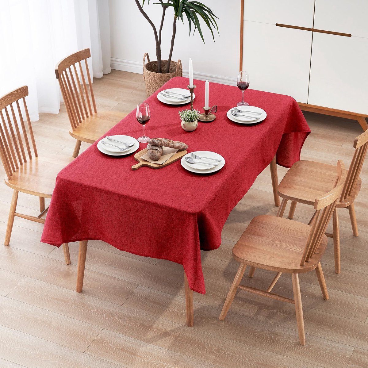 Dailygoods- Tafelkleed Waterafstotend - Tafelkleed Eettafel - Tafelkleed Buiten - Wasbaar - 140x200 cm - Hoogwaardig PVC-Weefsel - Tafelbedekking
