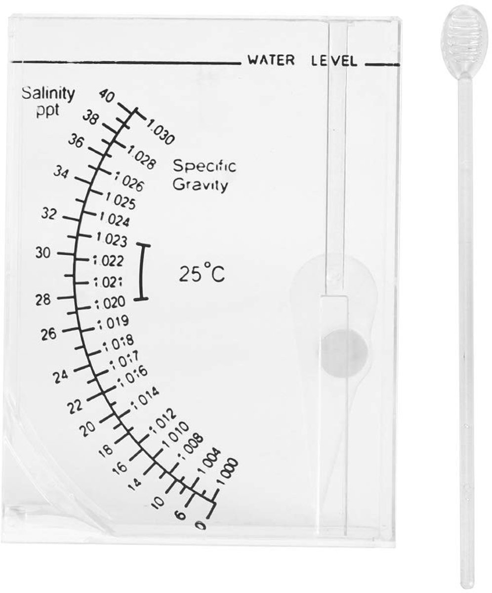 Dailygoods- Hydrometer Zoutgehalte - Zoutmeter Aquarium