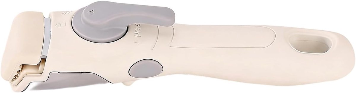 Afneembare Pannengreep - Vervangende Handgreep Keukengerei - Veilig Koken - Ergonomisch Robuust Design - 19.5 x 4 cm - Beige