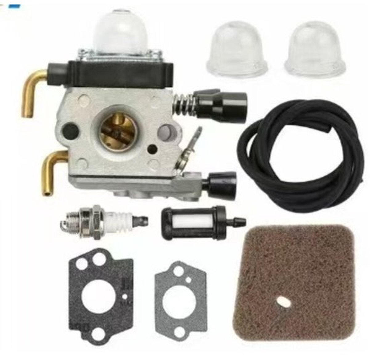 Carburateur geschikt voor STIHL heggenscharen en grasmaaiers. Betrouwbare prestaties. Inclusief pakking, brandstoffilter en bougie. Compatibele modellen: HS75, HS80, HS85, HL75, HL75K, FH75, HT70, HT75, KM80, KM85, KM85R, SP80, SP85, FC75 en FC85.